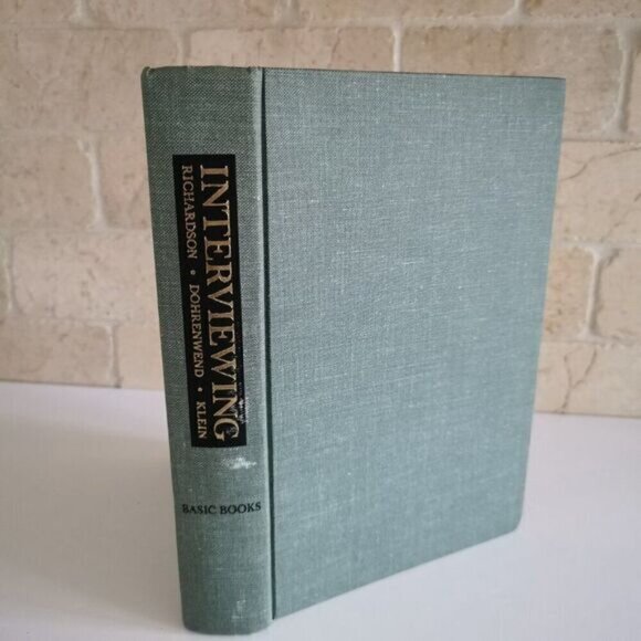 1965 Interviewing Its Form and Functions Textbook, Social Science Field Methods - Picture 2 of 7